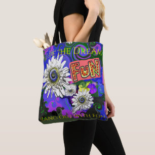 Tote Bag Fresque Fun Pop Art