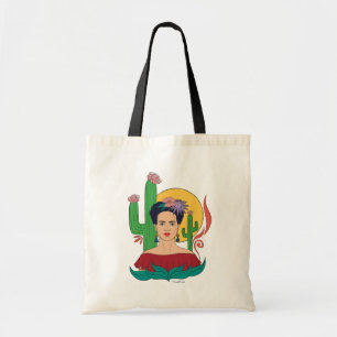 Tote Bag Frida Kahlo Desert Graphic