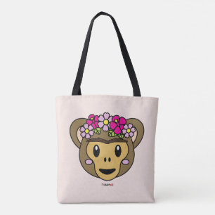 Tote Bag Frida Kahlo   FridaMoji - Singe