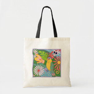 Tote Bag Frida Kahlo Parrot Graphic