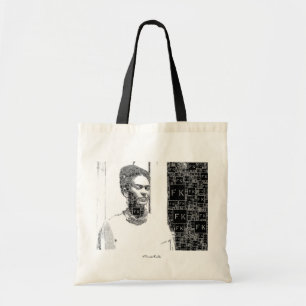 Tote Bag Frida Kahlo Portrait noir et blanc