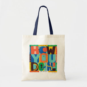 Tote Bag FRIENDS™   How You Doin' - Vibrant Graphic
