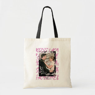Tote Bag FRIENDS™ Ross et Rachel cœurs gribouillés