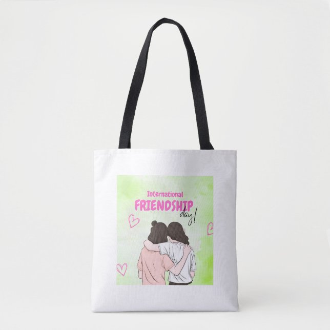 Tote Bag Friendship Forever – Carry Your Bonds with You (Devant)