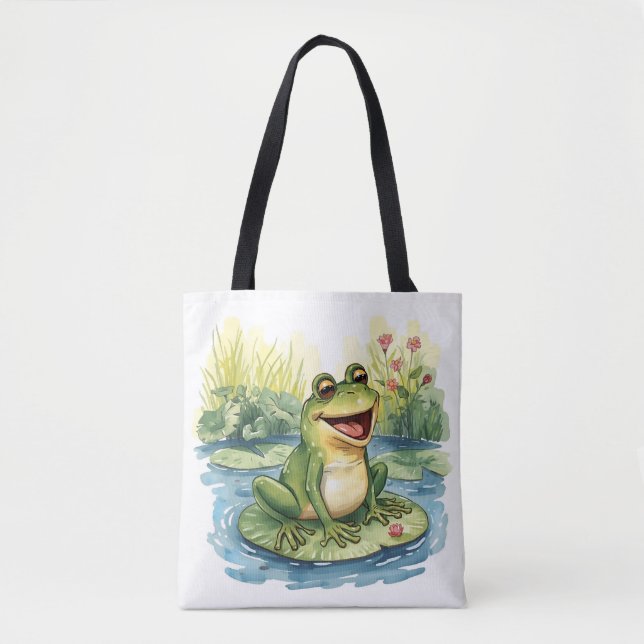 Tote bag frog (Front)