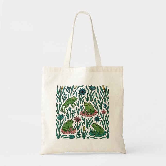 Tote Bag Frog Pond                                          (Devant)