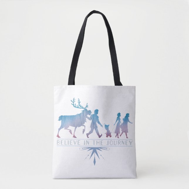 Tote Bag Froid 2 : Anna, Elsa & Friends | Le voyage (Devant)