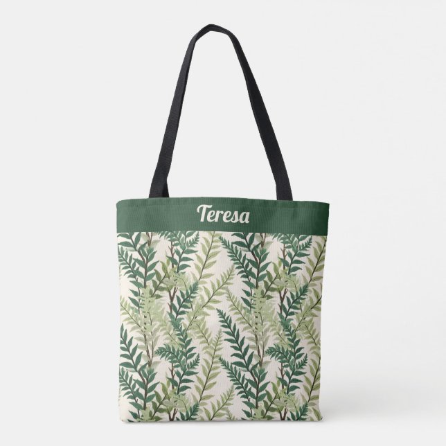 Tote Bag Frondes Fern (Dos)