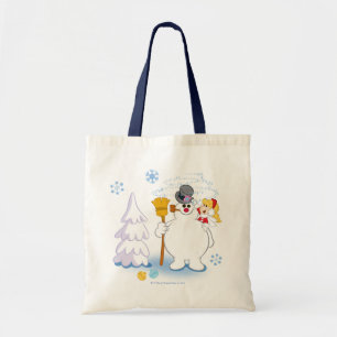 Tote Bag Frosty the Snowman™ Frosty & Karen Winter Fun