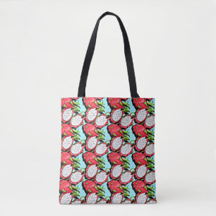 Tote Bag fruit de dragon rouge