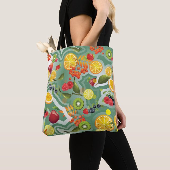 Tote Bag Fruits mixtes 7 (De près)