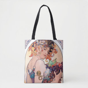 Tote Bag Fruits, Mucha