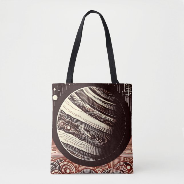 Tote Bag FSF Jupiter Woodcut 2 (Devant)