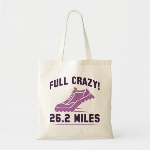 Tote Bag Full Crazy 26,2 Miles