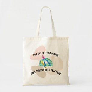 Tote Bag Fun Math Teacher Canvas Fourre-tout Cadeau