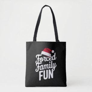 Tote Bag Fun Party de famille forcée Réunion Ssarcastique N