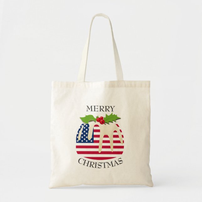 Tote Bag Fun USA Noël (Devant)