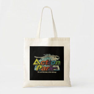 Tote Bag Funny Action Park New Jersey 1978 Vintage