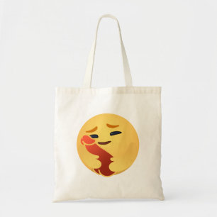 Tote Bag Funny Care Emojis Facebook
