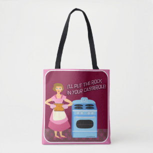 Tote Bag Funny Casserole Sarcastique Kitsch Fun Fun Housewo