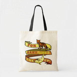 Tote Bag Funny Fox Duck Animal Pun