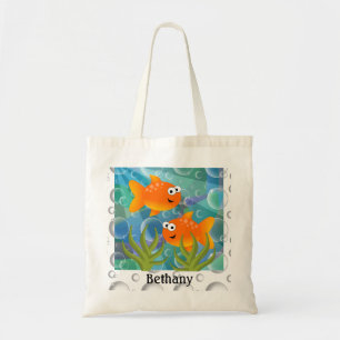 Tote Bag Funny Goldfish Personnalisé