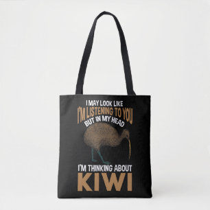 Tote Bag Funny Kiwi Birds Sarcastic Zoo Oiseaux Amoureux