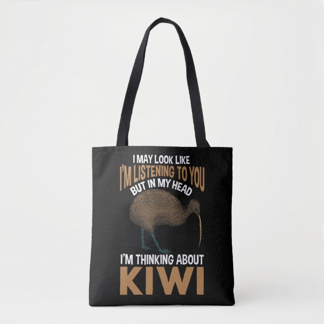 Tote Bag Funny Kiwi Birds Sarcastic Zoo Oiseaux Amoureux (Devant)