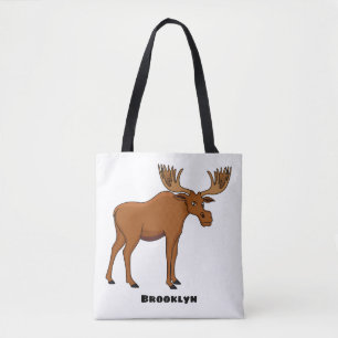 Tote Bag Funny moose