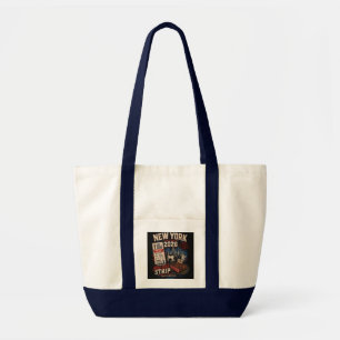 Tote Bag Funny New York Strip Soccer 