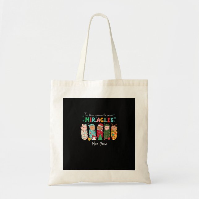 Tote Bag Funny Nicu Nurse Nurse Appreciation Christmas (Devant)
