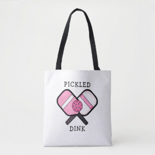 Tote Bag Funny Pickleball Pun