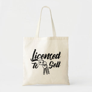Tote Bag Funny Realtor Real Estate Agent Broker Gift House