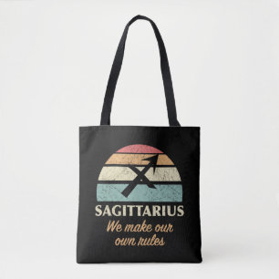 Tote Bag Funny Sagittarius Règles Zodiac