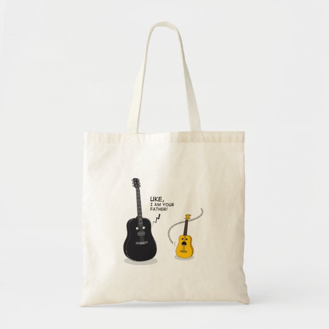 Tote Bag Funny Uke, je suis ton Père ! Coussin (Devant)