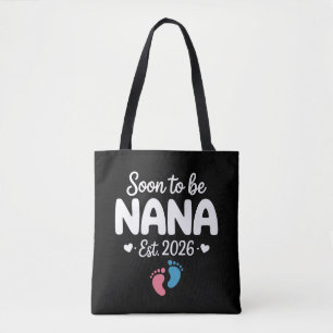 Tote Bag Futur Maman 2026 Annonce de Grossesse Drôle 