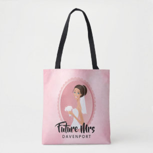 Tote Bag Futur Mme avec mariée en Mariage Gown