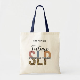 Tote Bag Futur personnalisé Empreinte de léopard de Patholo