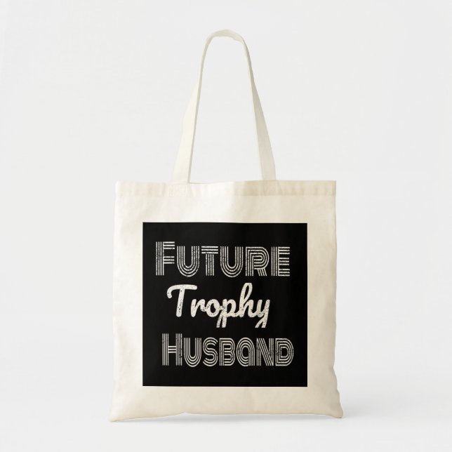 Tote Bag Futur Trophée Fiance Groom Pour Être Des Cadeaux M (Devant)
