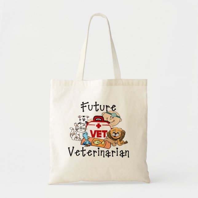 Tote Bag Futur vétérinaire (Devant)