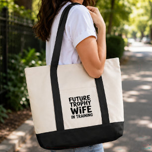 Tote Bag Future Épouse Trophée en Formation Future Mariée M