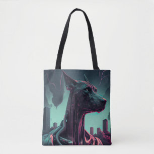 Tote Bag Futuriste Grande Danse Le compagnon robotique