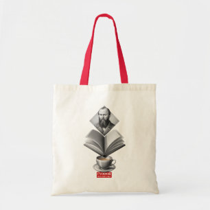 Tote Bag Fyodor Dostoevsky - citation amusante du thé