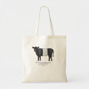 Tote Bag Gaelic écossais pour Belted Galloway