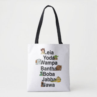 Tote Bag Galactic Roll Call