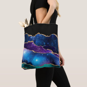 Tote Bag Galaxy Agate Series Design