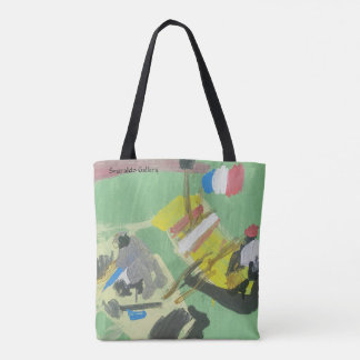 Tote Bag Galerie de Smeraldo "Quay sur la péniche "