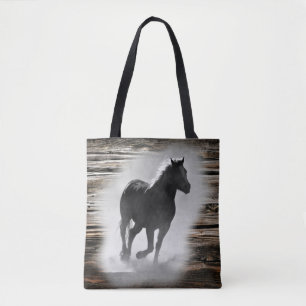 Tote Bag Galloping de Wild Horse