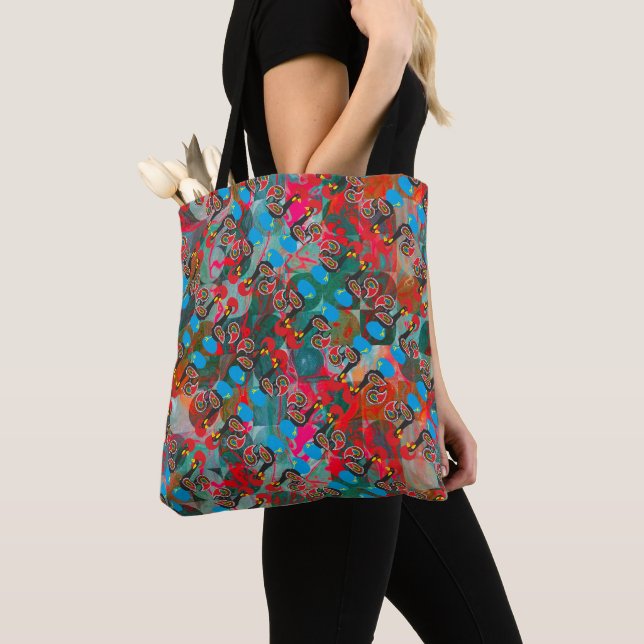 Tote Bag Galo de Barcelos, Portugal (De près)
