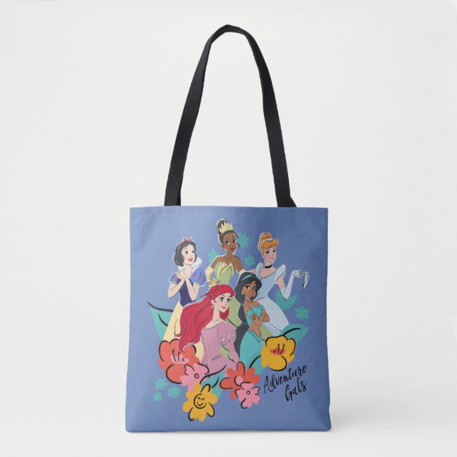 Tote Bag Gals d'aventure Disney Princess (Devant)